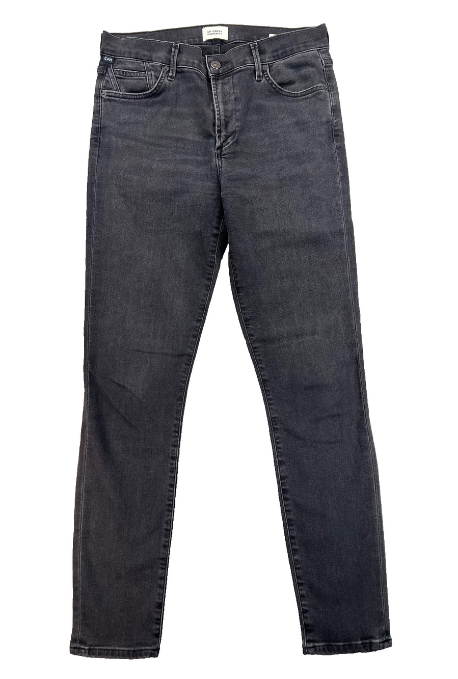 Citizens of Humanity Mid-Rise Black Rocket Ankle Jeans (Women's 29)